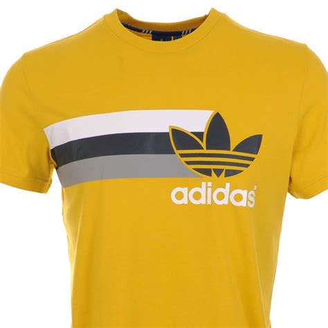 yellow adidas t shirt|adidas t shirt yellow polo.